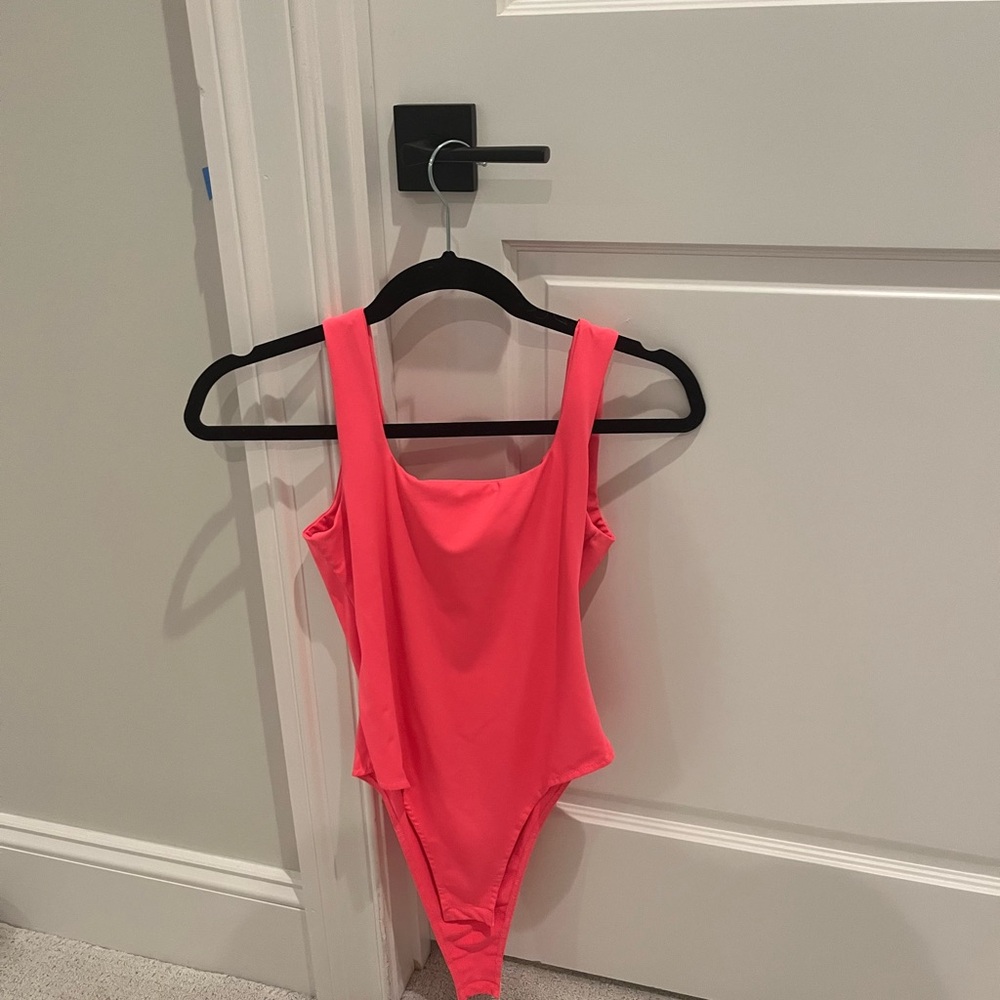 Hot pink bodysuit size XS